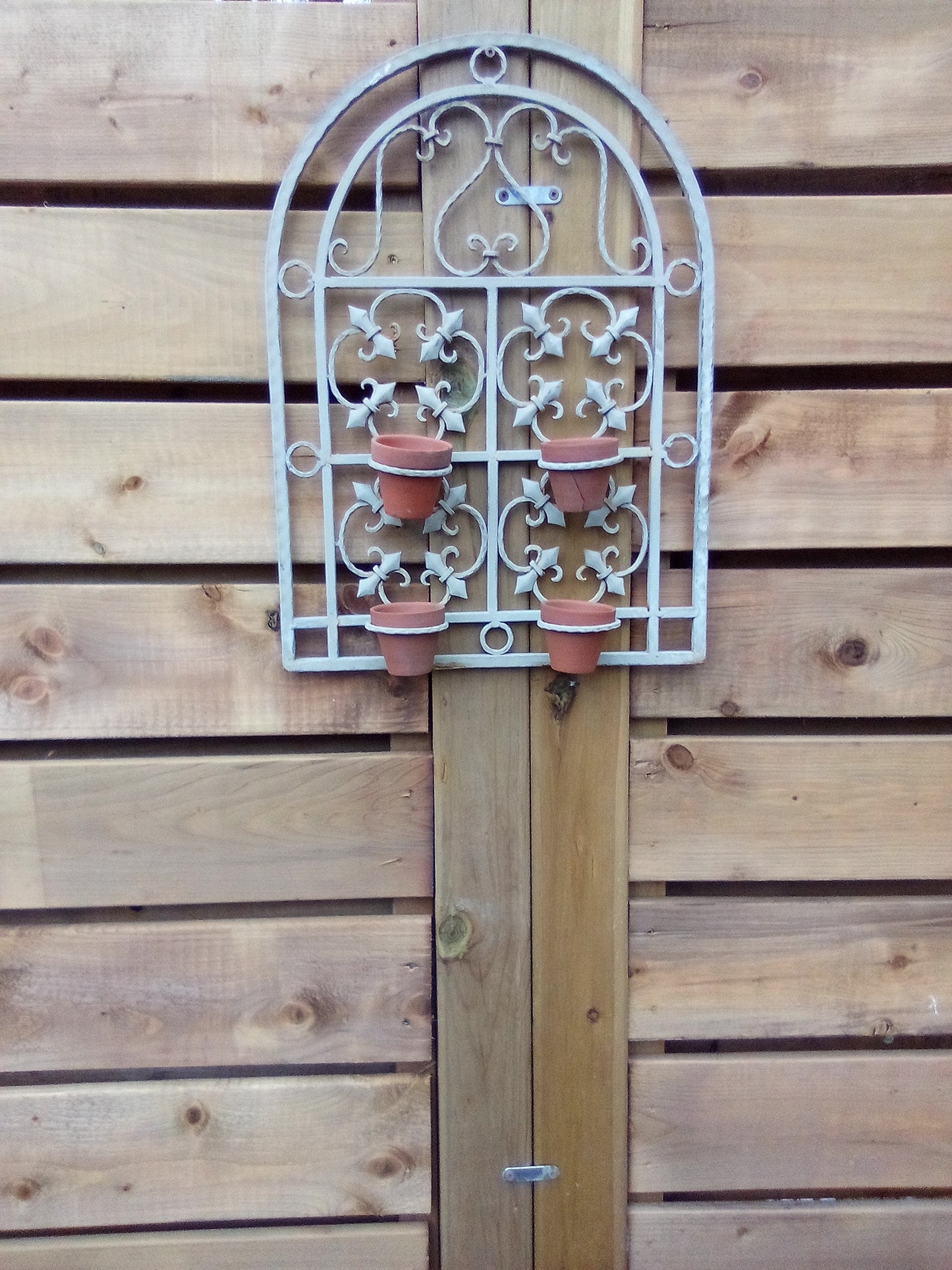 Horizontalist Design Wood Fence Section